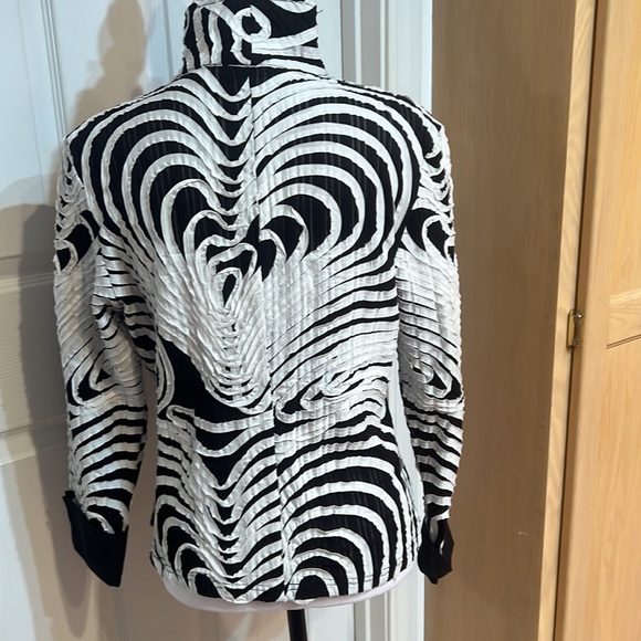 Absolutely gorgeous black & white jacket. - Picture 4 of 6